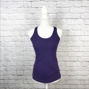 Lululemon Cool Racerback Tank in Deep Purple